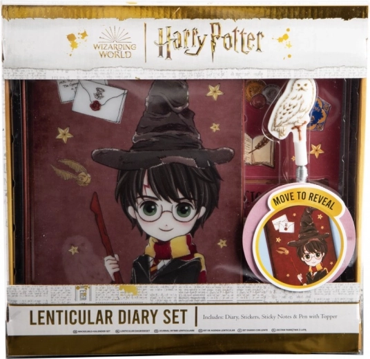 Magical diary with a changing image