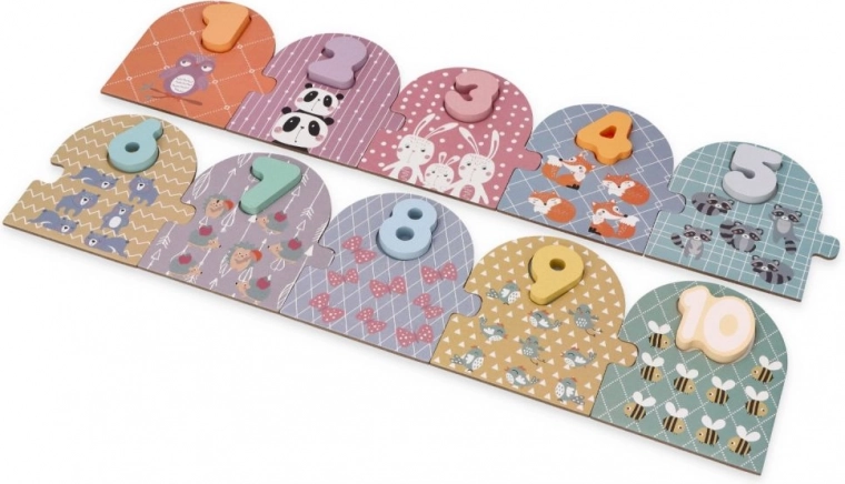 Numbrite 1–10 õppimine mängides