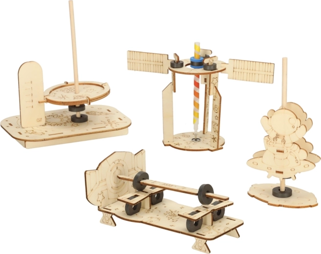 Lihtne puidust mudelite ehitus ilma liimita