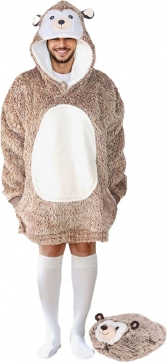 Armas loomamotiiviga kapuuts