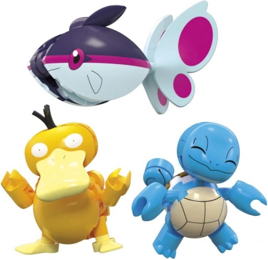 Kolm ikoonilist POKÉMONi figuuri