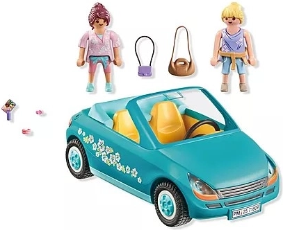 Stiilne kabriolett kahele tegelasele