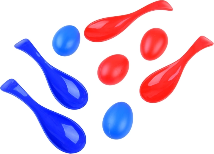 Tasakaaluväljakutse: plastmunad ja lusikad