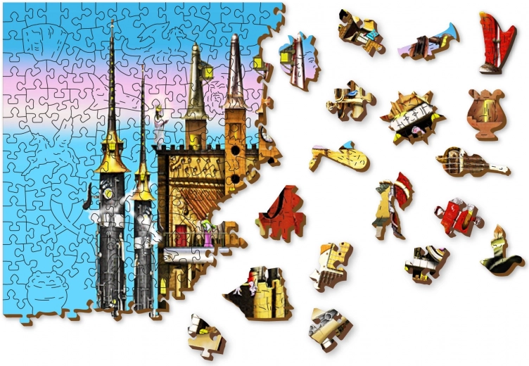 Double-sided 2-in-1 puzzle for double the fun