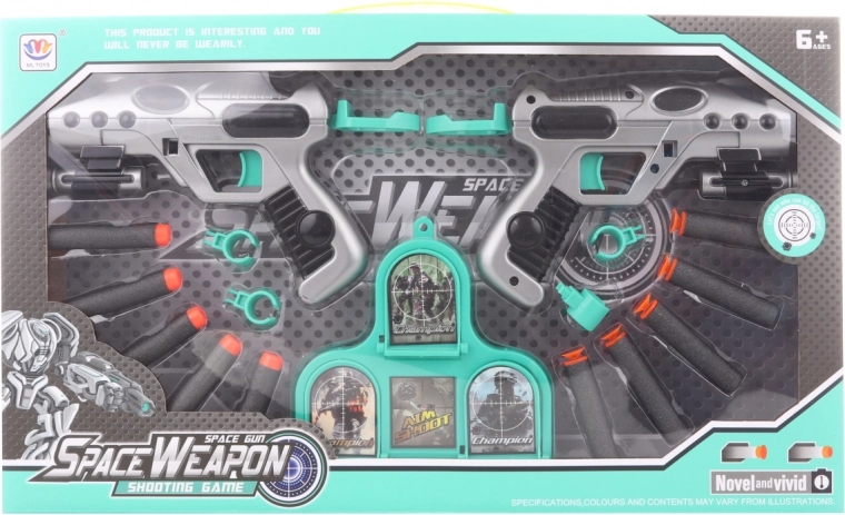 Two blasters for competitive fun