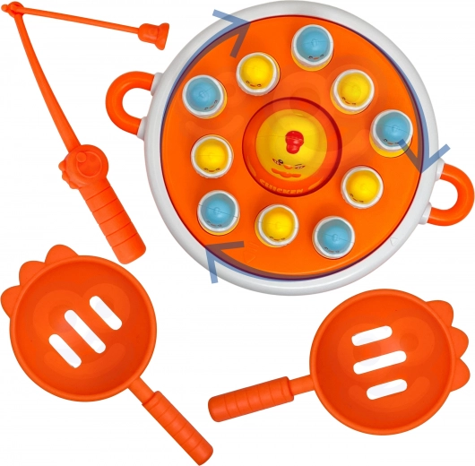 Tibude püüdmine muusikalisel pöörleval kettal