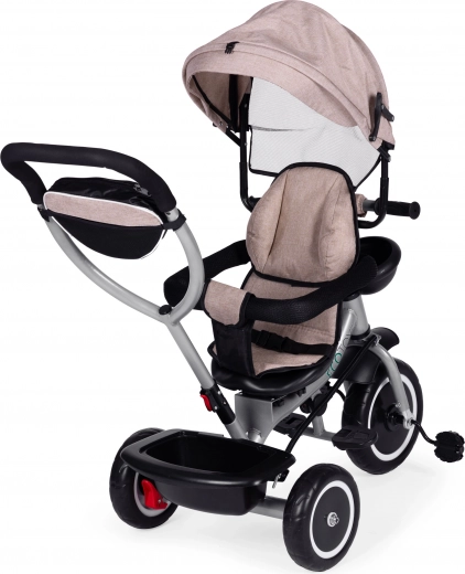 360° pöörlev iste sõiduks nii vanema poole kui ka sõidusuunas