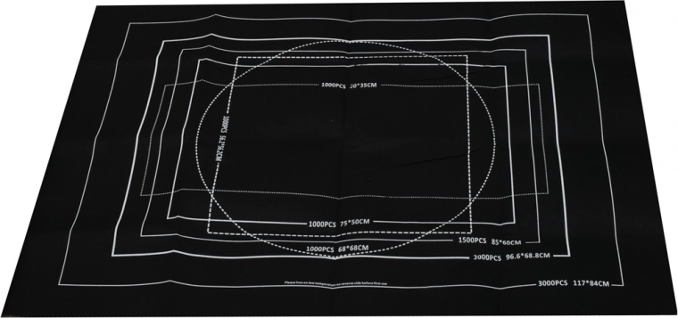 Täpne märgistus eri puslesuurustele