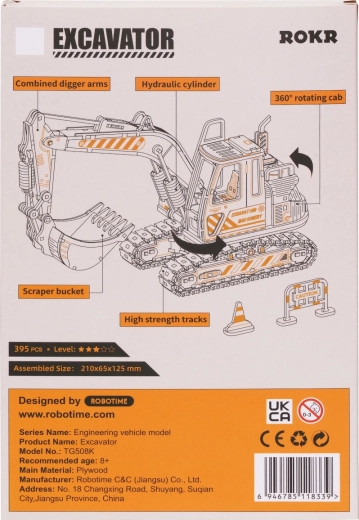 Liikuvad osad nagu päriselus ekskavaatoril