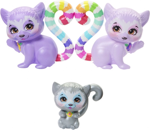 Süda vikerkaarevärvilistest sabadest