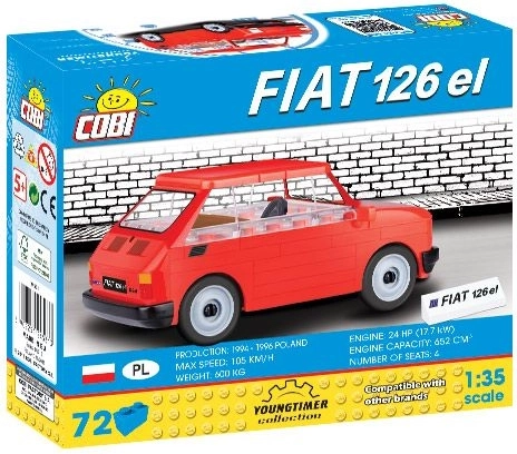 72 kvaliteetset COBI klotsi