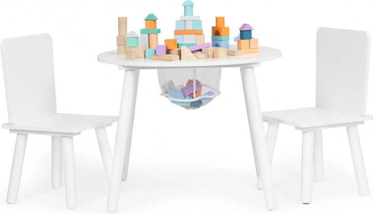 Round shape for comfortable play
