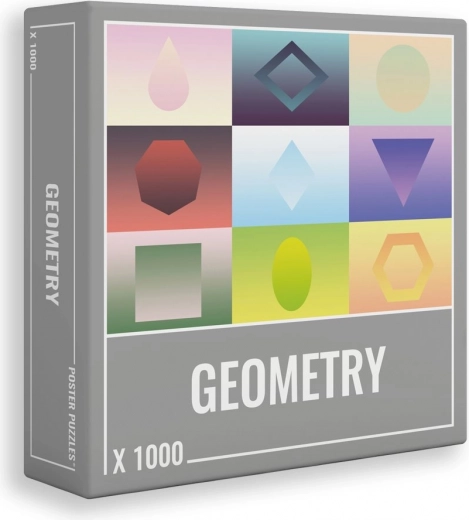 Geomeetriat ja värve täis disain