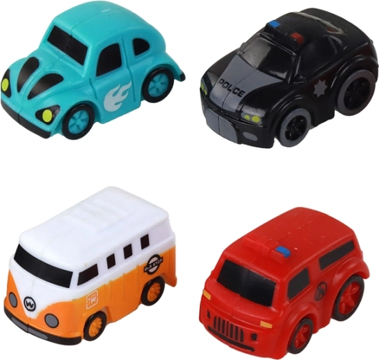 Four stylish cars