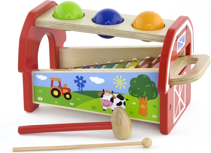 Sturdy wooden construction