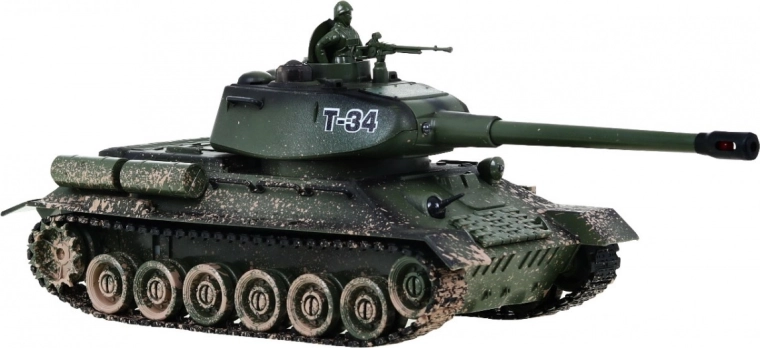 Detailne T-34 mudel liikuva torniga