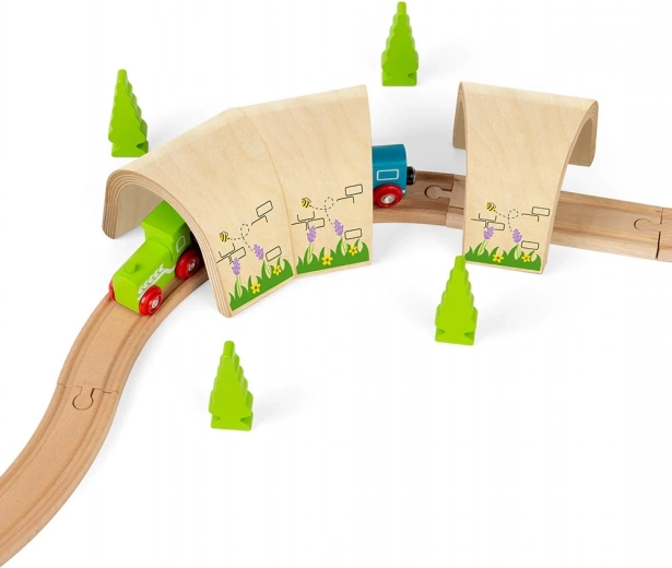 Tunneli paindlik vormimine