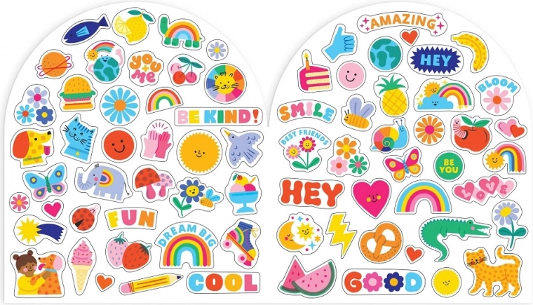 More than 70 stickers