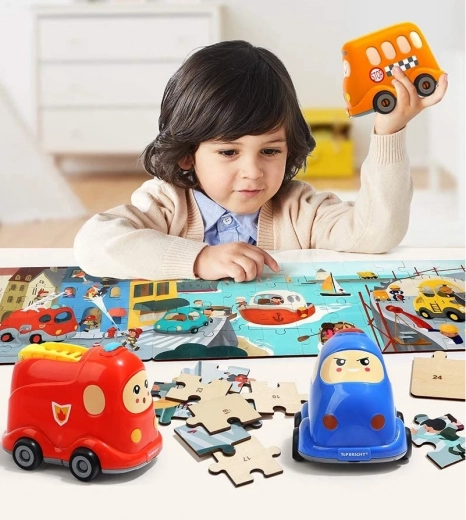 Teaches logic, numbers and fine motor skills