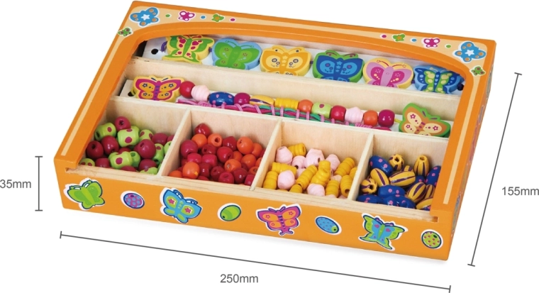 Practical wooden box