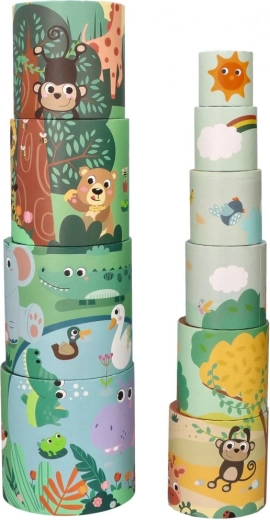 Värvikad loomade illustratsioonid