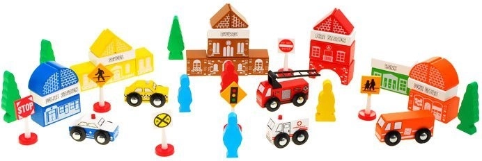 Erinevad sõidukid ja tegelaskujud