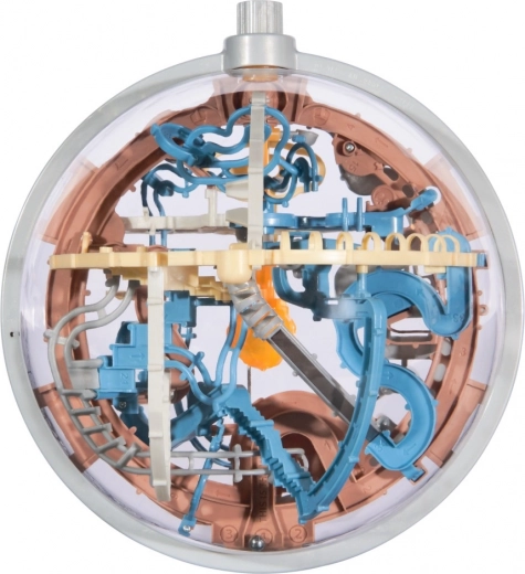 Läbipaistev 3D kuppel keeruka rajaga