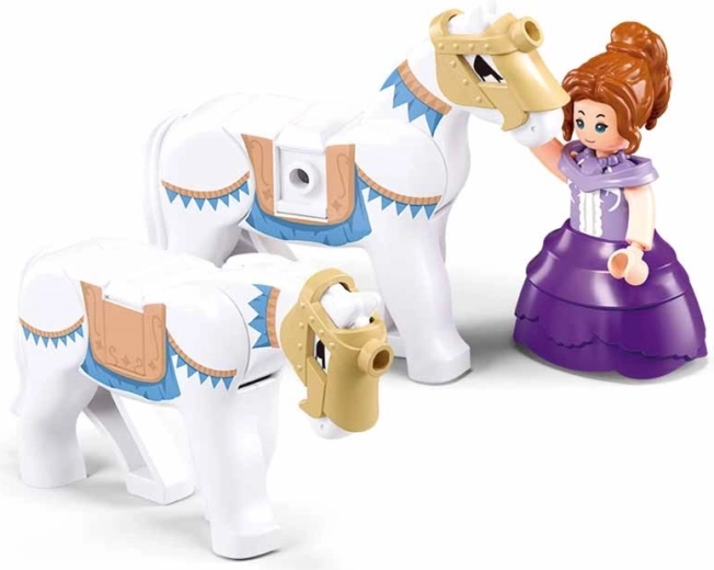 Includes Figures and Horse Team