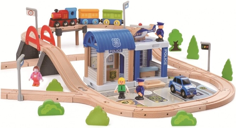 Politsei, jaam ja liiklusmärgid