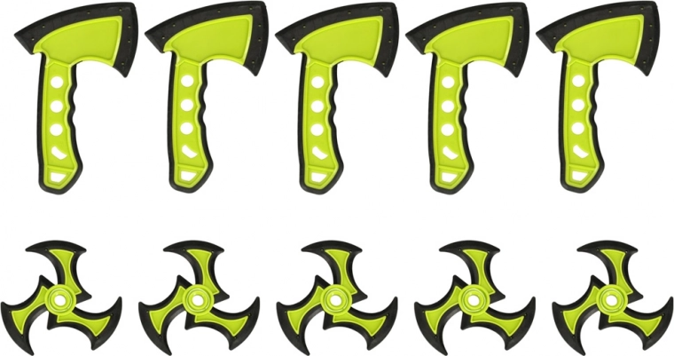 Turvalised pehmed kirved ja šurikenid