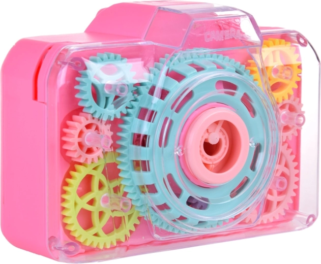 Läbipaistev korpus hammasratastega