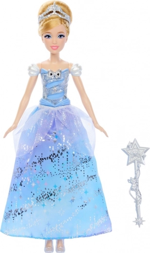 Sparkling ball gown and accessories