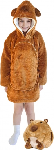 Hiigeltasku ja kõrvadega kapuuts