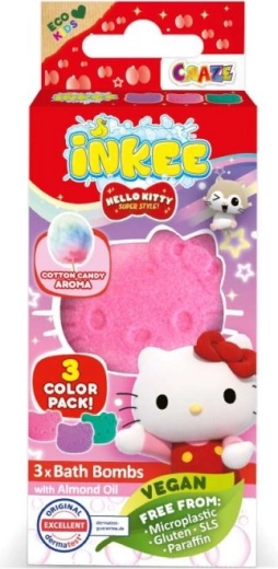 Cotton candy scent and gentle care