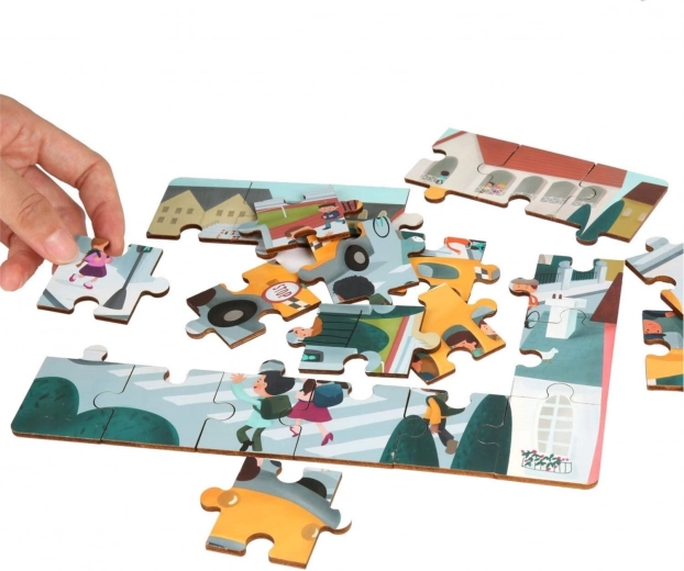 Numbered pieces for easy assembly