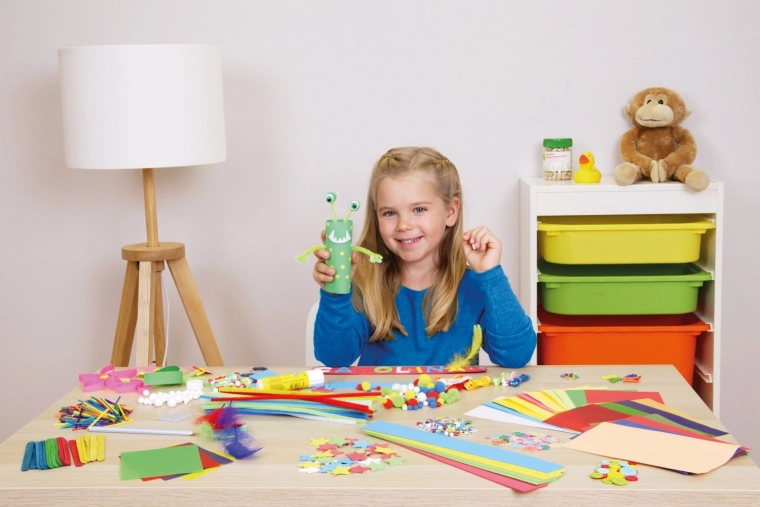 Toetab fantaasiat ja peenmotoorikat