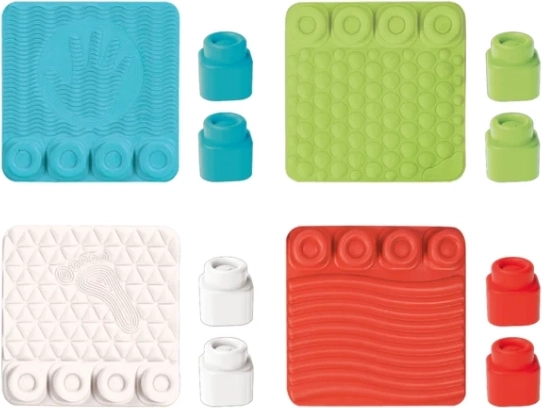 Erinevad tekstuurid taktiilseks avastamiseks