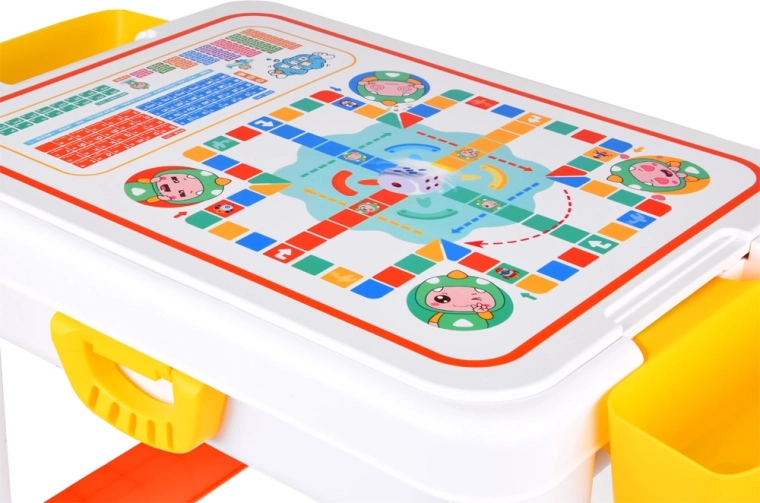 Double-sided top for blocks and games