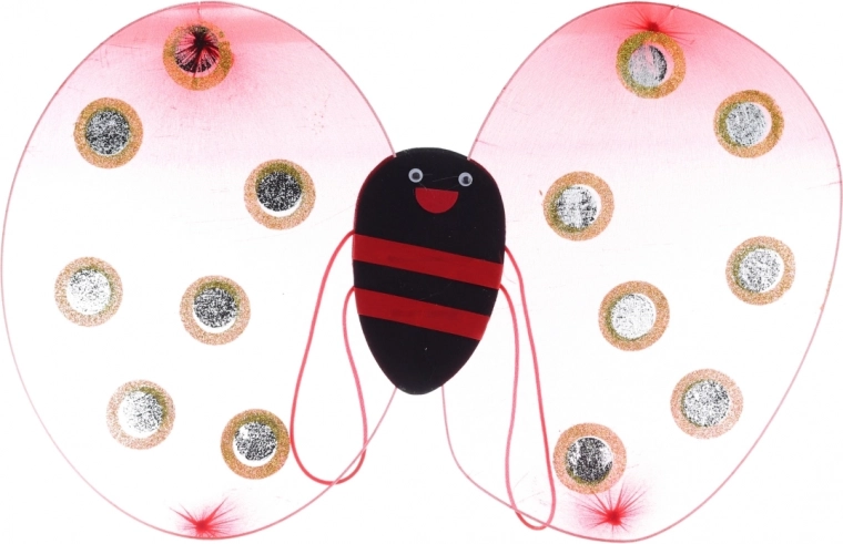 Glitter wings with comfortable straps