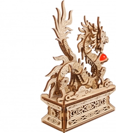 Hidden compartment in a decorative base