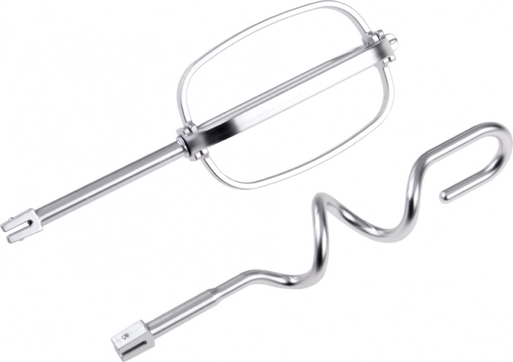 Kaks vahetatavat otsikut ja kauss komplektis