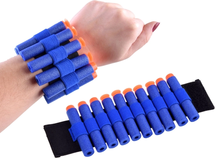 Wrist belt for quick reloading