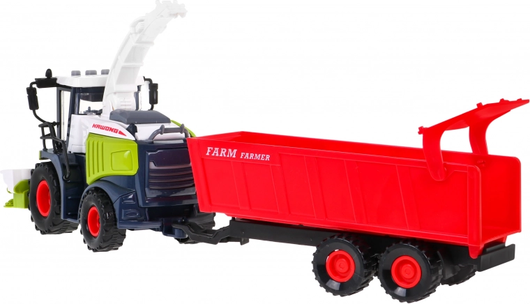 Detachable and openable trailer