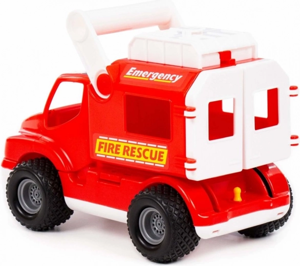 Extendable ladder for action-packed rescue