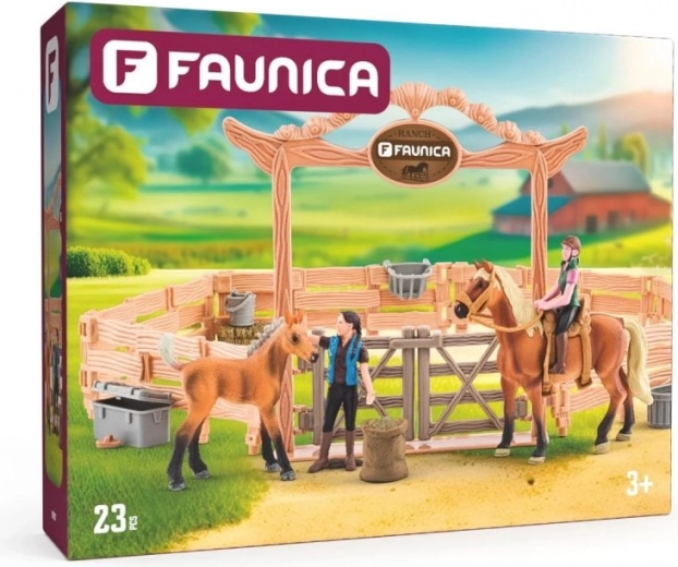 23-osaline FAUNICA komplekt rikkalikuks mänguks