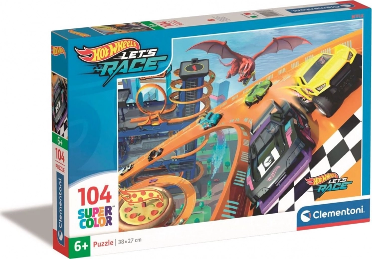 Aktsioonirohke motiiv HOT WHEELS: Let’s Race