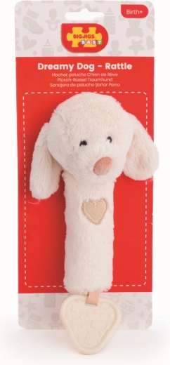 3-in-1 fun: rattles, squeaks, and soothes