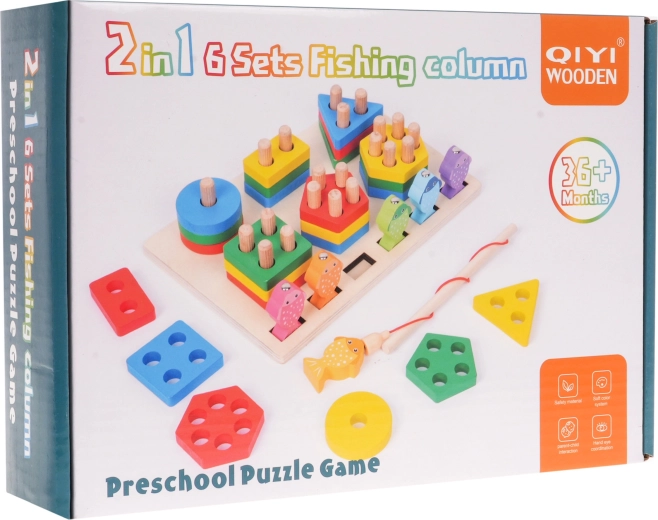 Ohutu puidust teostus lastele 3+