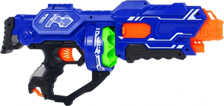 8-ball magazine + 12 foam projectiles included