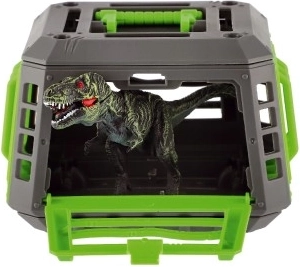 Dinosaurus on turvaliselt hoitud ja mänguks valmis